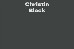 Christin Black