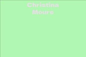 Christina Moure
