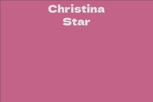 Christina Star
