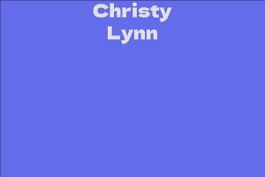 Christy Lynn