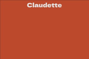 Claudette