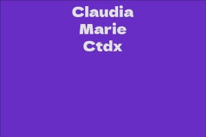 Claudia Marie Ctdx