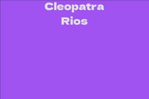 Cleopatra Rios
