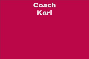 Coach Karl