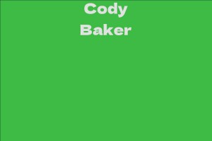 Cody Baker
