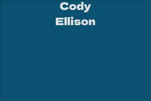 Cody Ellison