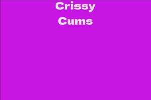 Crissy Cums