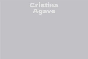 Cristina Agave