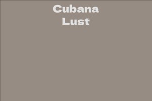 Cubana Lust