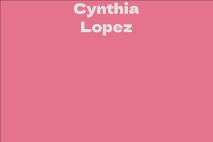 Cynthia Lopez