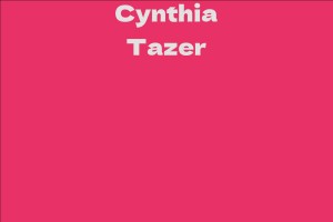Cynthia Tazer