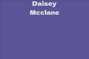 Daisey Mcclane
