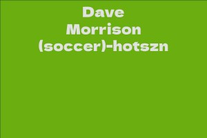 Dave Morrison (soccer)-hotszn