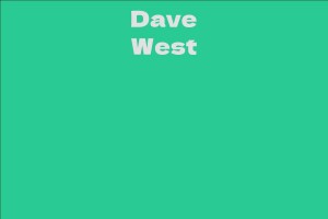 Dave West