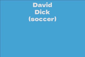 David Dick (soccer)