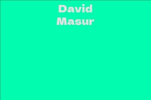 David Masur