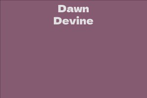 Dawn Devine