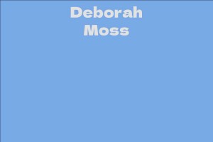 Deborah Moss