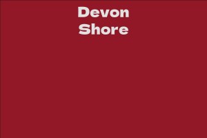 Devon Shore