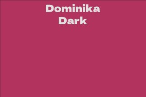 Dominika Dark