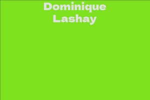 Dominique Lashay