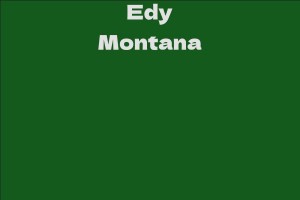Edy Montana