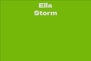 Ella Storm