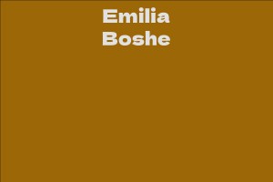 Emilia Boshe