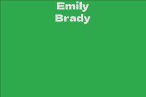 Emily Brady