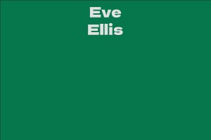 Eve Ellis