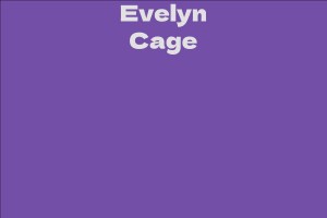 Evelyn Cage