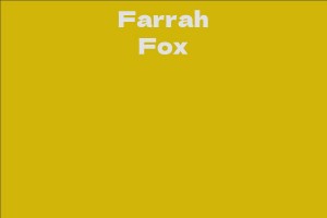 Farrah Fox