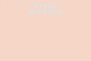 Frank Bukkwyd