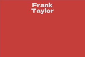 Frank Taylor