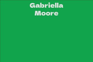 Gabriella Moore