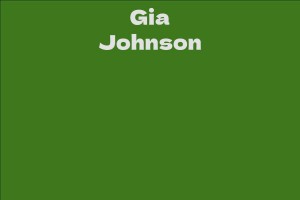 Gia Johnson