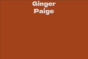 Ginger Paige
