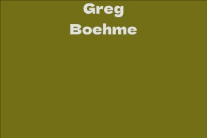 Greg Boehme