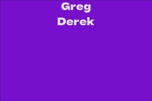 Greg Derek