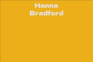 Hanna Bradford