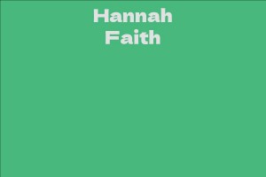 Hannah Faith