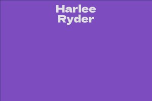 Harlee Ryder