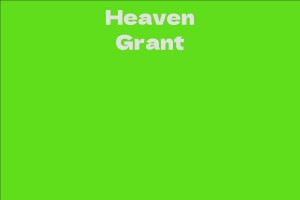 Heaven Grant