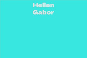 Hellen Gabor