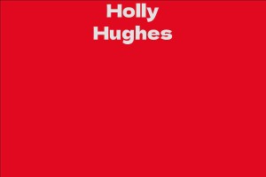 Holly Hughes