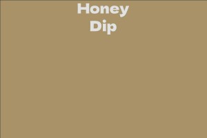 Honey Dip