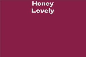 Honey Lovely