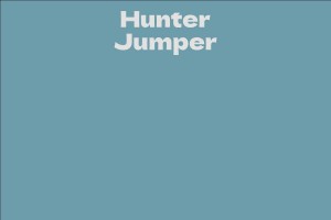 Hunter Jumper