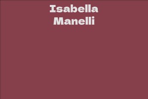 Isabella Manelli