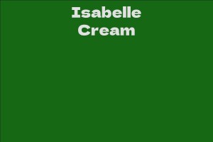 Isabelle Cream